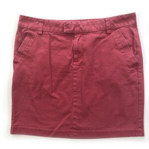 Tommy Hilfiger Pink Twill Pencil Skirt Womens Size 8